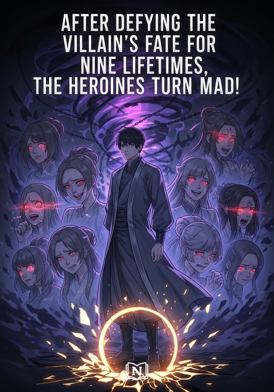 After Defying the Villain’s Fate for Nine Lifetimes, the Heroines Turn Mad! Novel