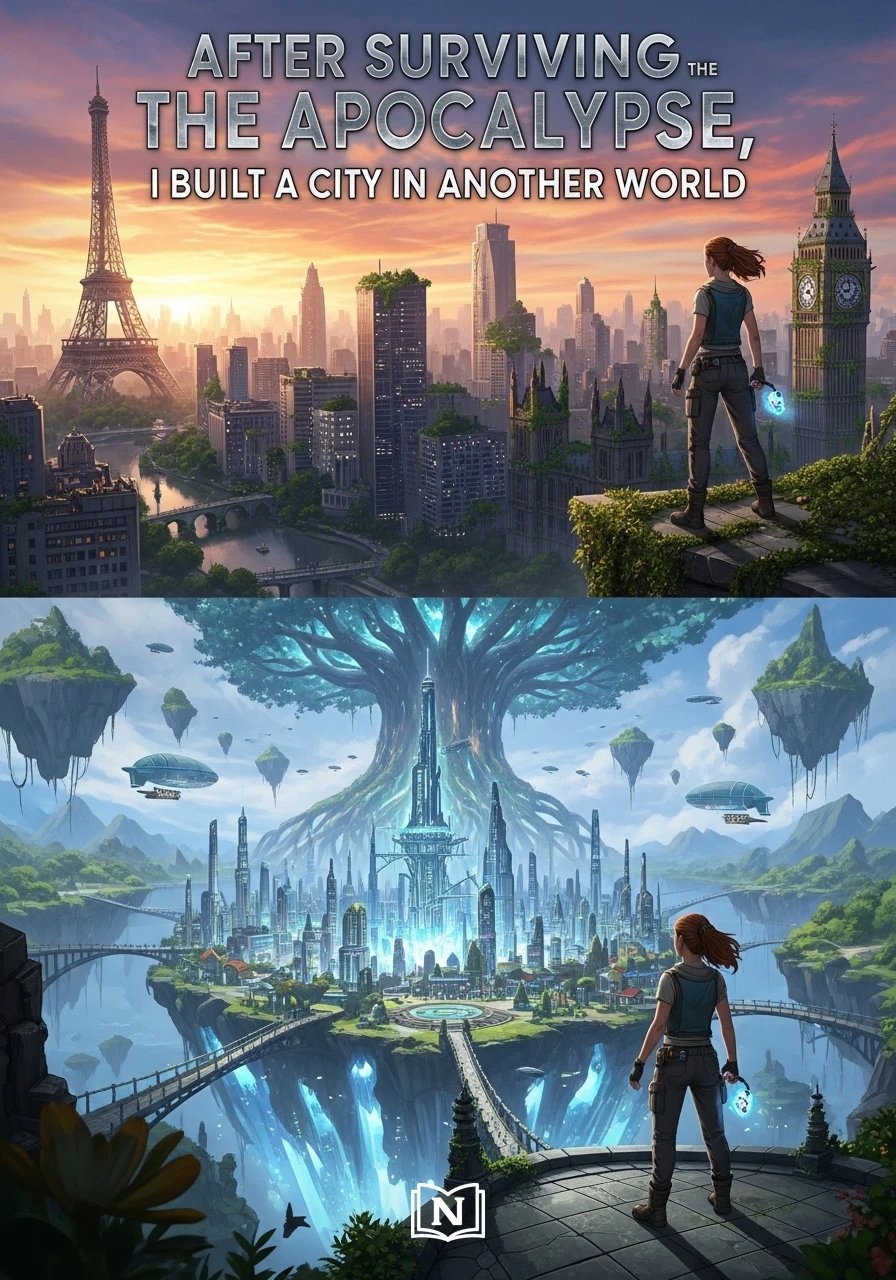 After Surviving the Apocalypse, I Built a City in Another World Novel