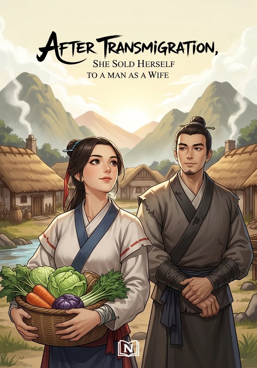 After Transmigration, She Sold Herself to a Man as a Wife Novel