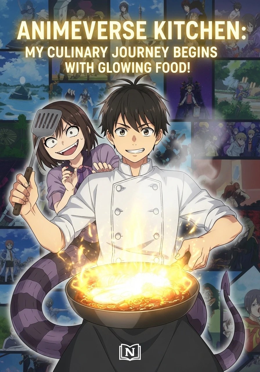 Animeverse Kitchen: My Culinary Journey Begins with Glowing Food! Novel