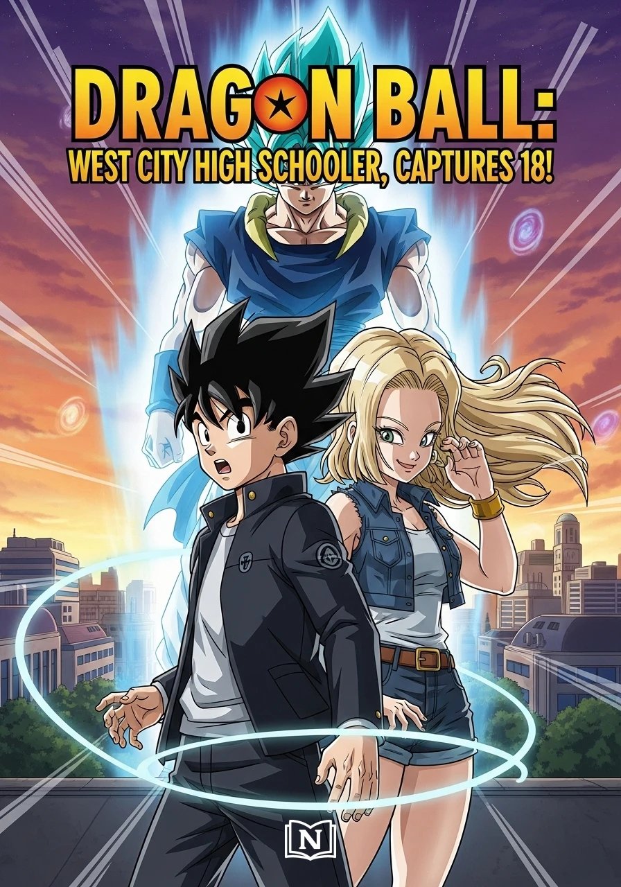 Dragon Ball: West City High Schooler, Captures 18! Novel