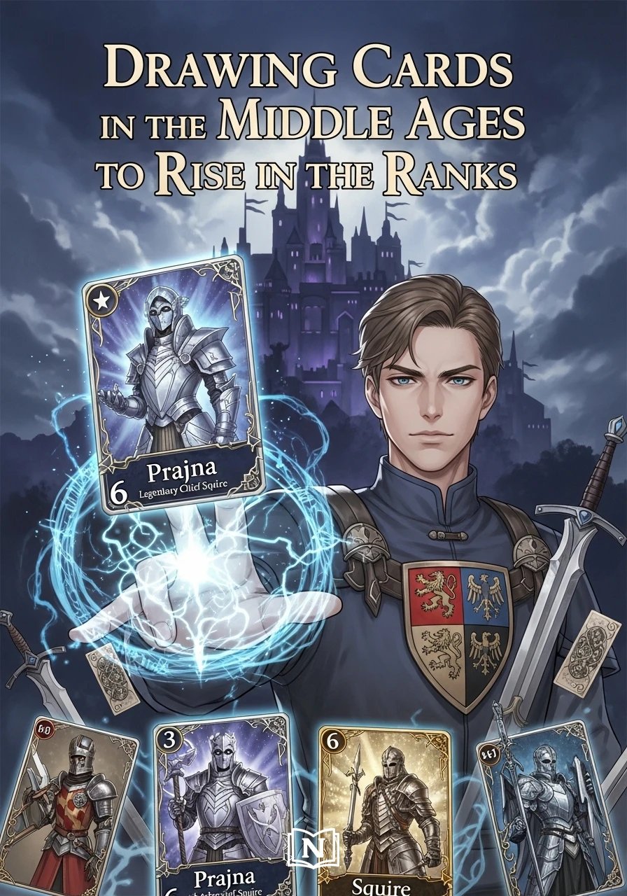 Drawing Cards in the Middle Ages to Rise in Ranks Novel