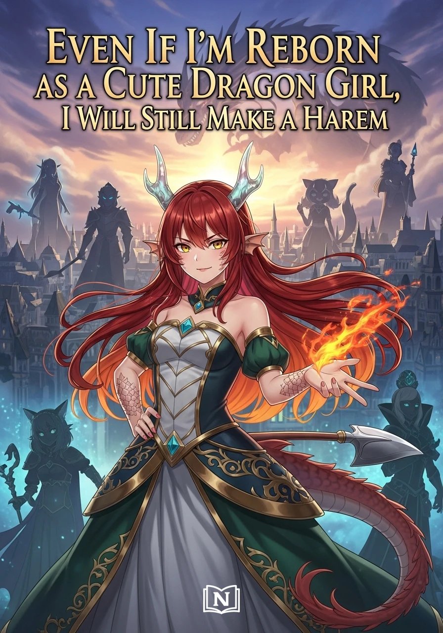 Even If I’m Reborn as a Cute Dragon Girl, I Will Still Make a Harem Novel