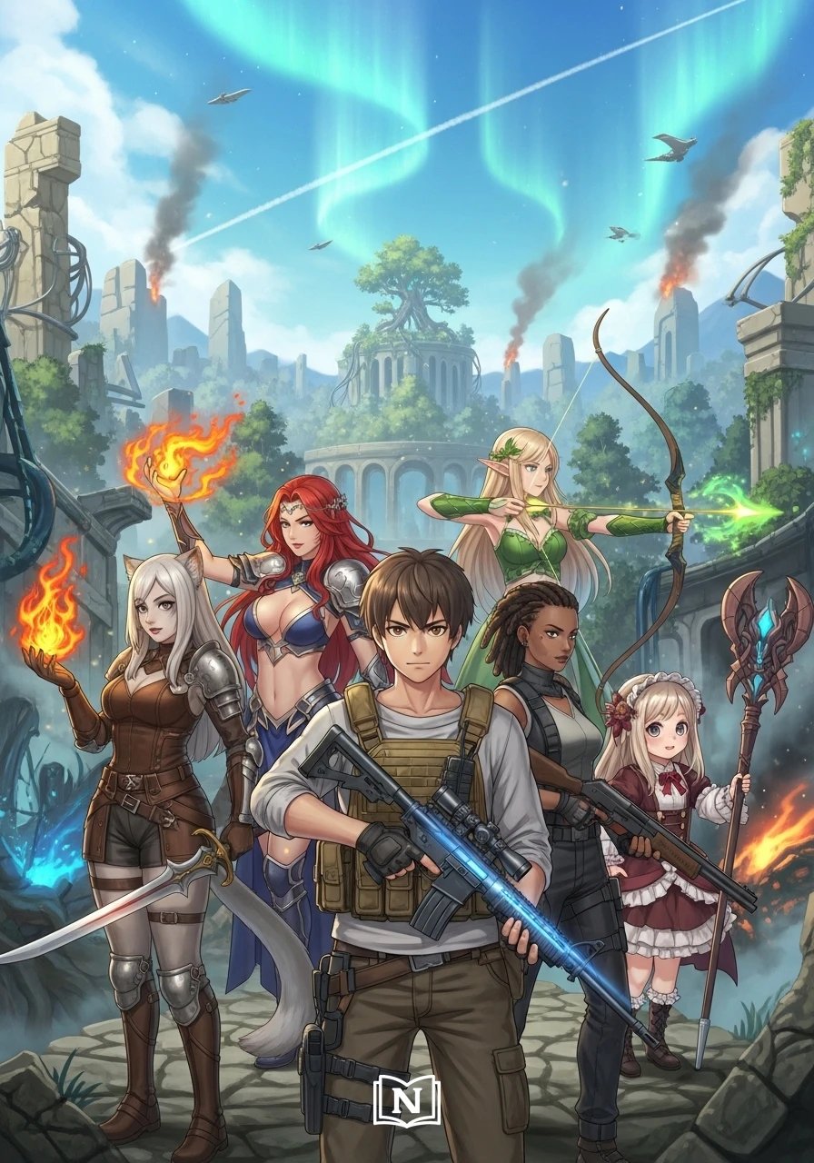 Gun-ota ga Mahou Sekai ni Tensei Shitara, Gendai Heiki de Guntai Harem o Tsukucchaimashita!? Novel