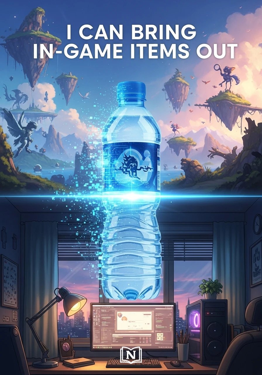 I Can Bring In-game Items Out Novel