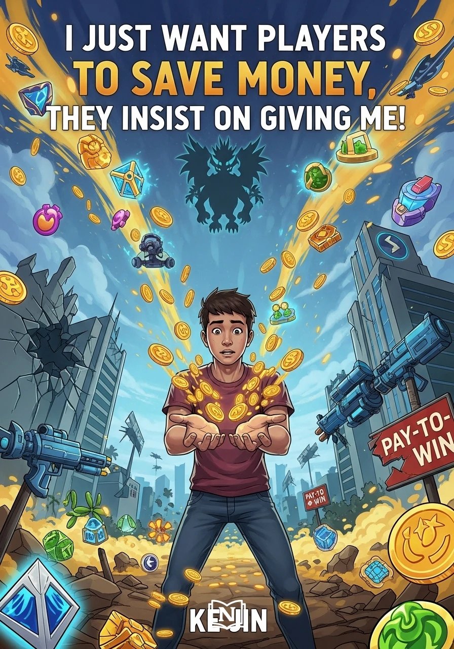 I Just Want Players to Save Money, They Insist on Giving Me! Novel