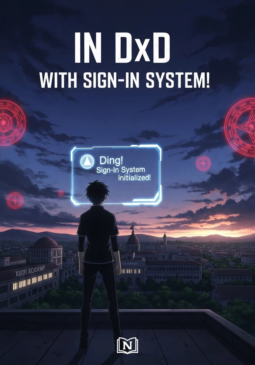In DxD with Sign-In System! Novel
