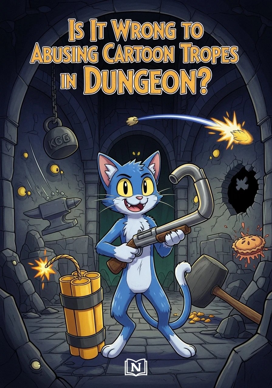Is It Wrong to Abusing Cartoon Tropes in Dungeon? Novel