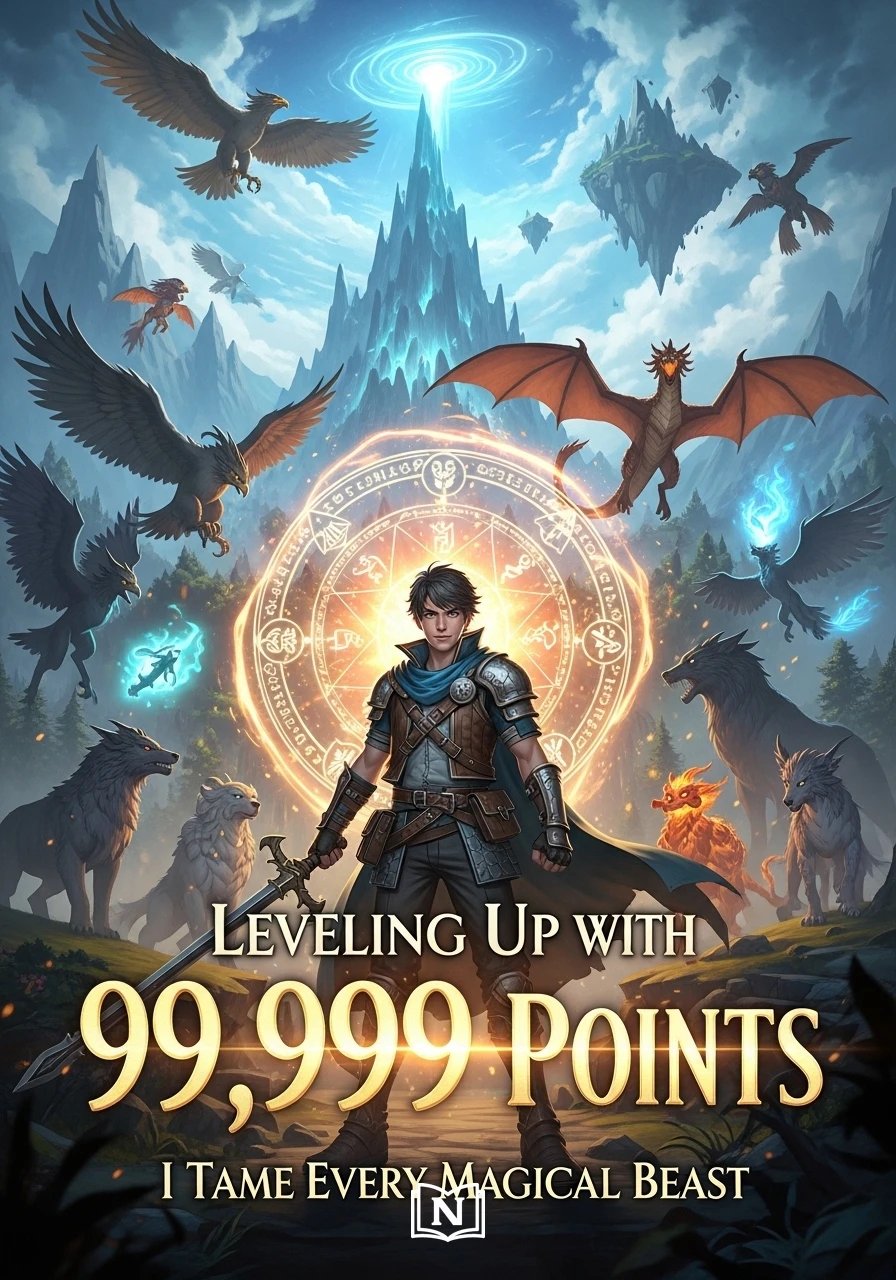 Leveling Up with 99,999 Points: I Tame Every Magical Beast Novel