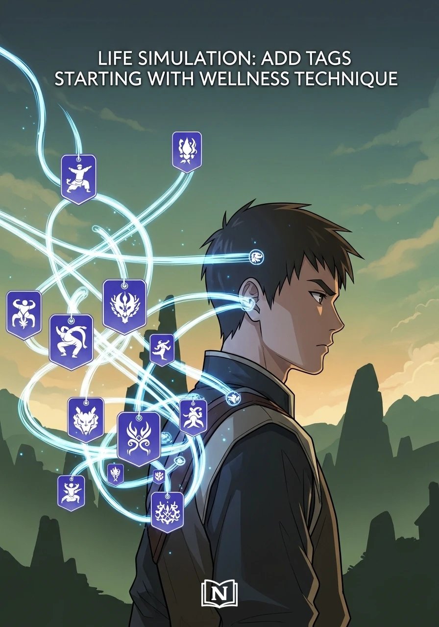 Life Simulation: Add Tags Starting with Wellness Technique Novel