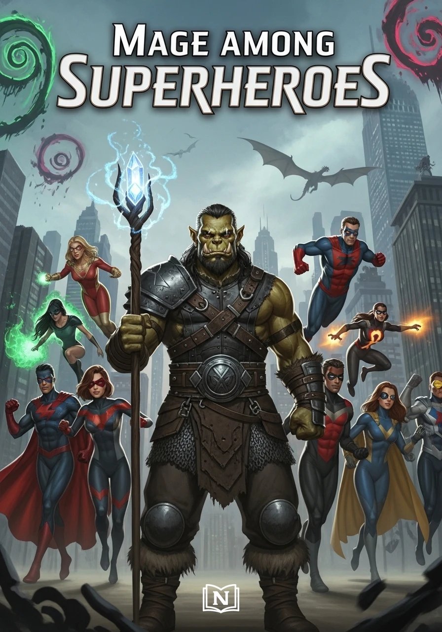 Mage Among Superheroes Novel