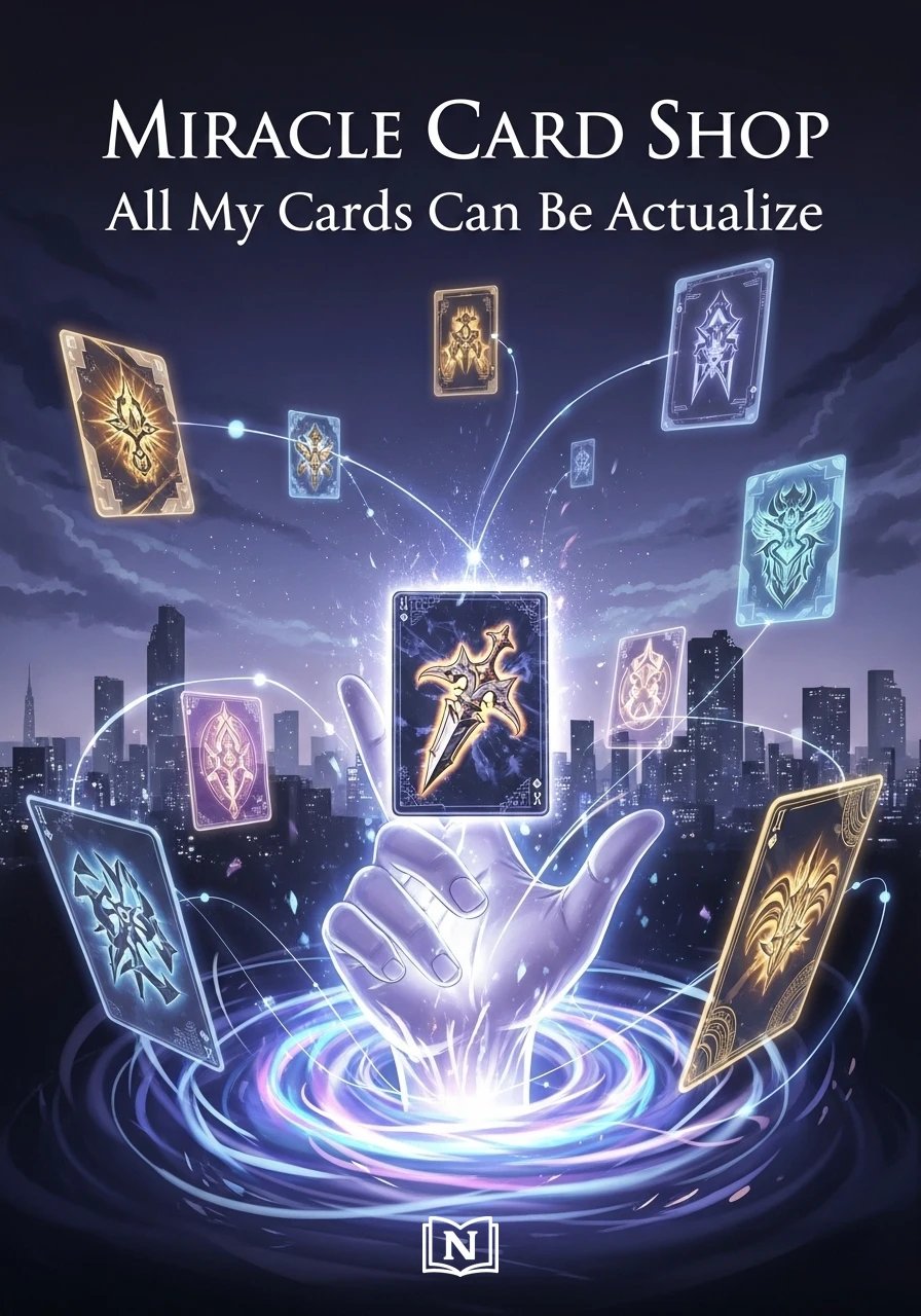 Miracle Card Shop: All My Cards Can Be Actualize Novel