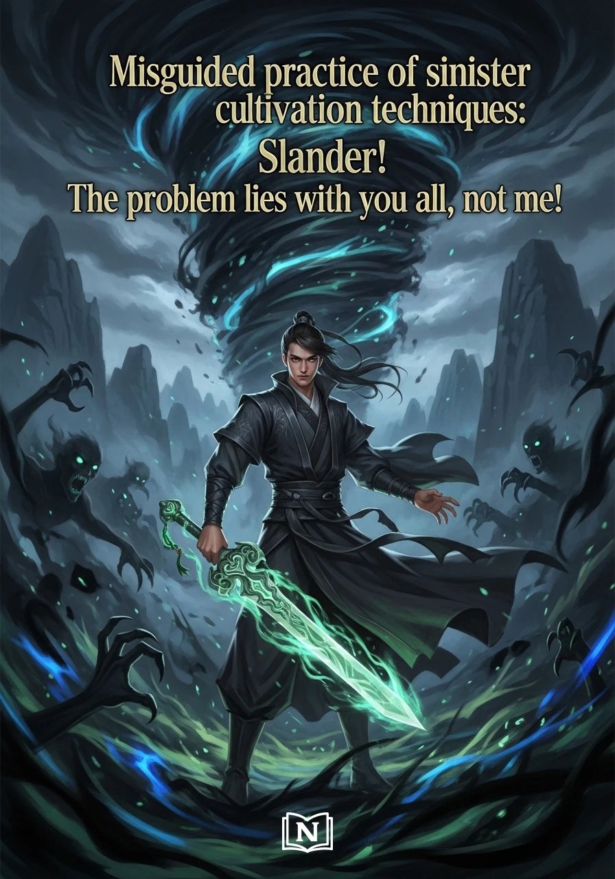 Misguided practice of sinister cultivation techniques: Slander! The problem lies with you all, not me! Novel