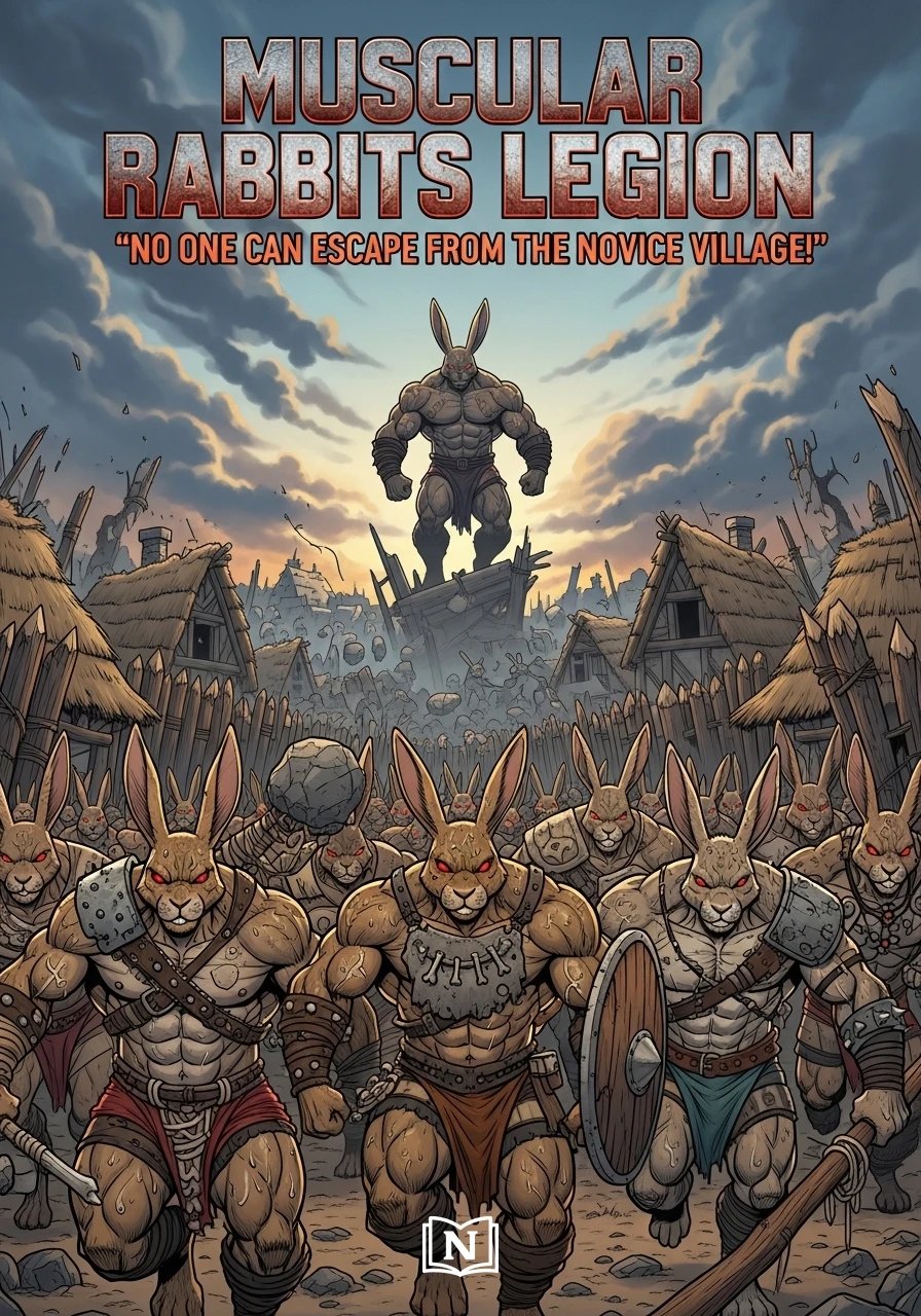 Muscular Rabbits Legion: “No one can escape from the novice village!” Novel