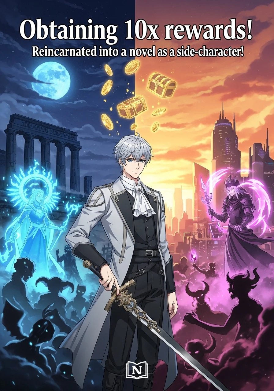 Obtaining 10x rewards! Reincarnated into a novel as a side-character!