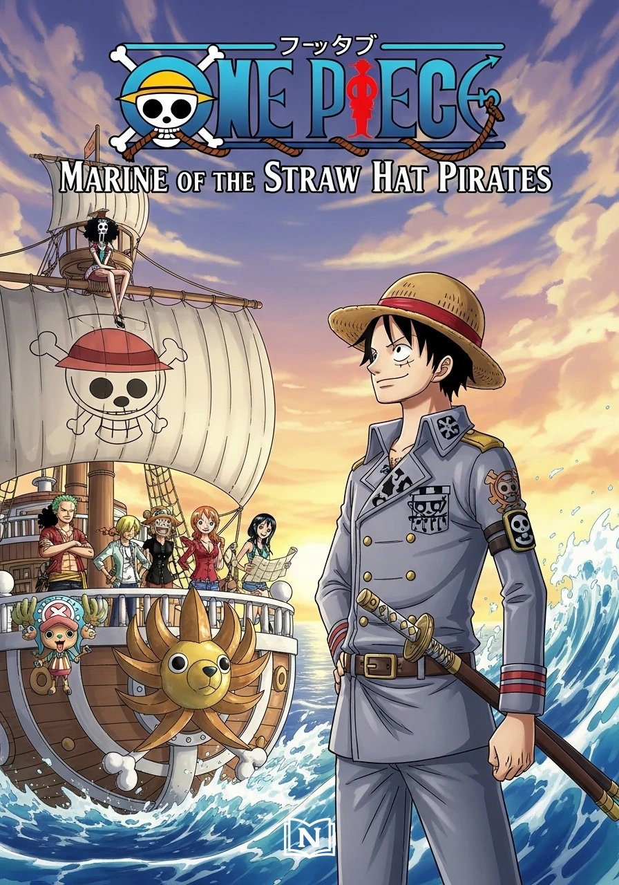 One Piece : Marine of the Straw Hat Pirates Novel