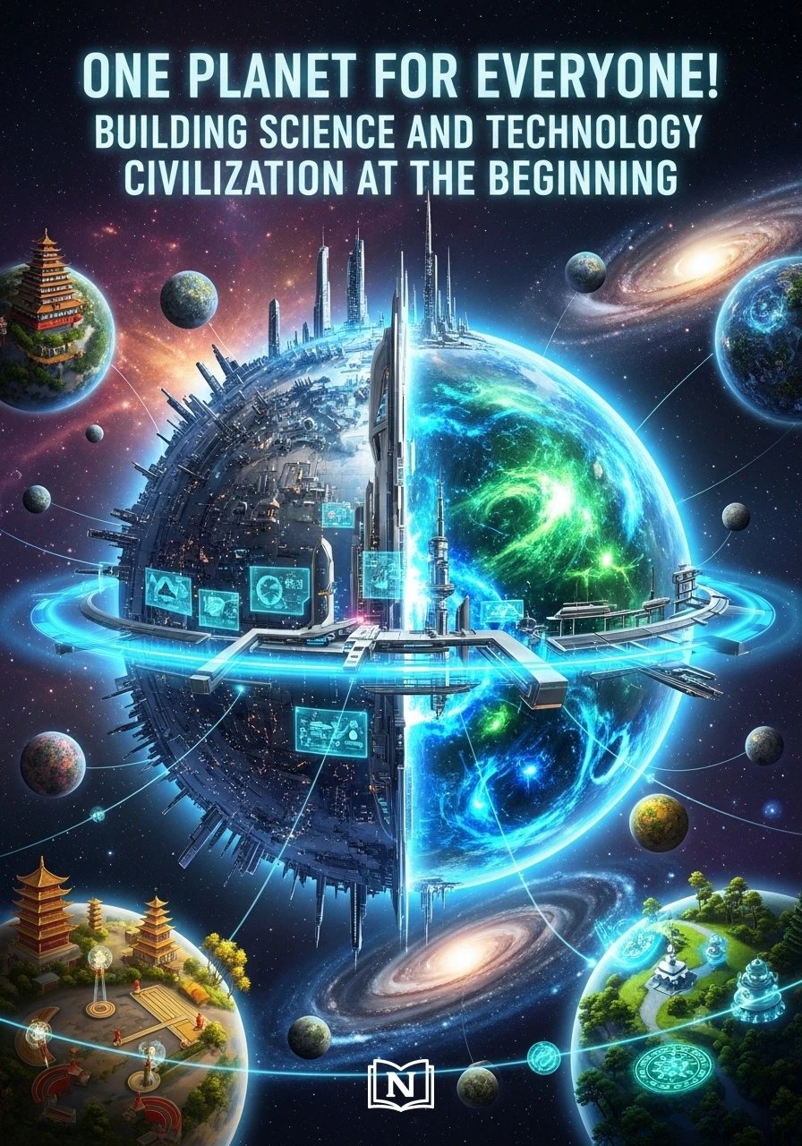 One Planet for Everyone! Building Science and Technology Civilization at the Beginning Novel