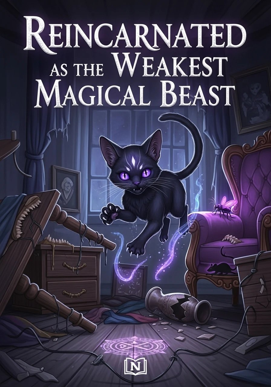 Reincarnated as the Weakest Magical Beast Novel