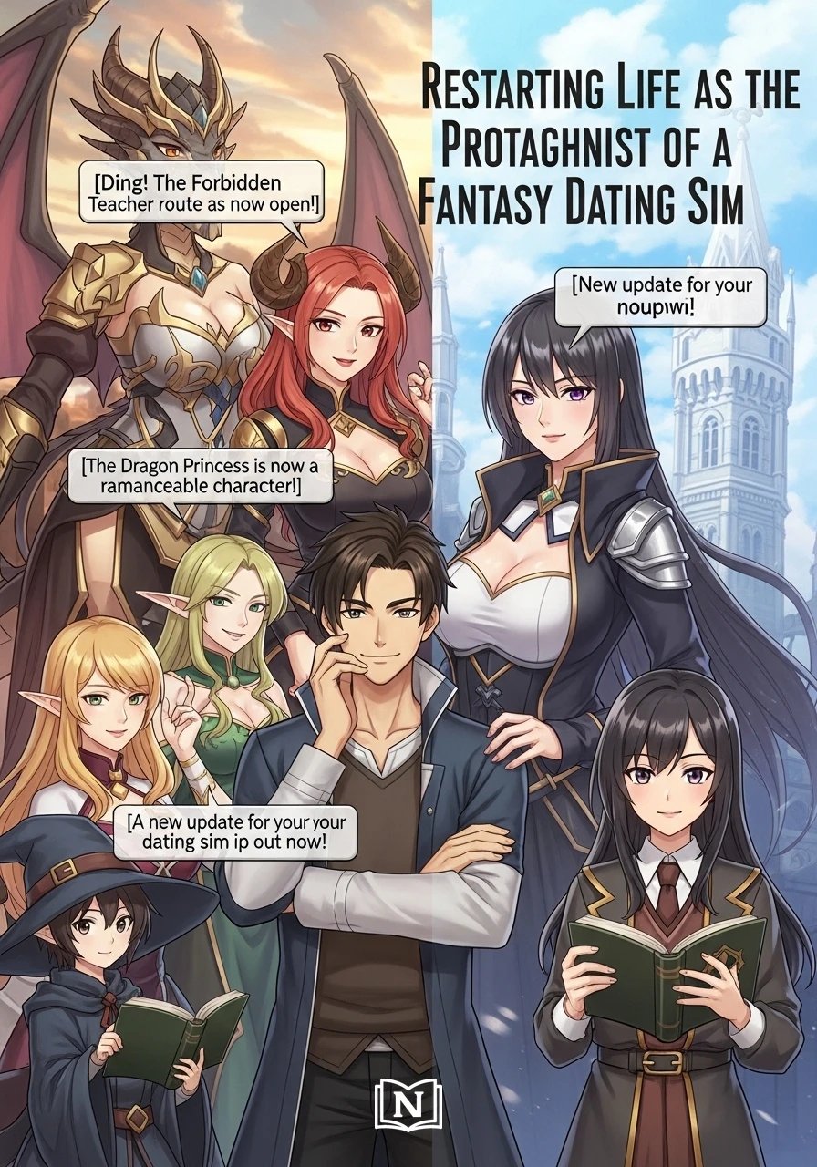 Restarting Life as the Protagonist of a Fantasy Dating Sim Novel