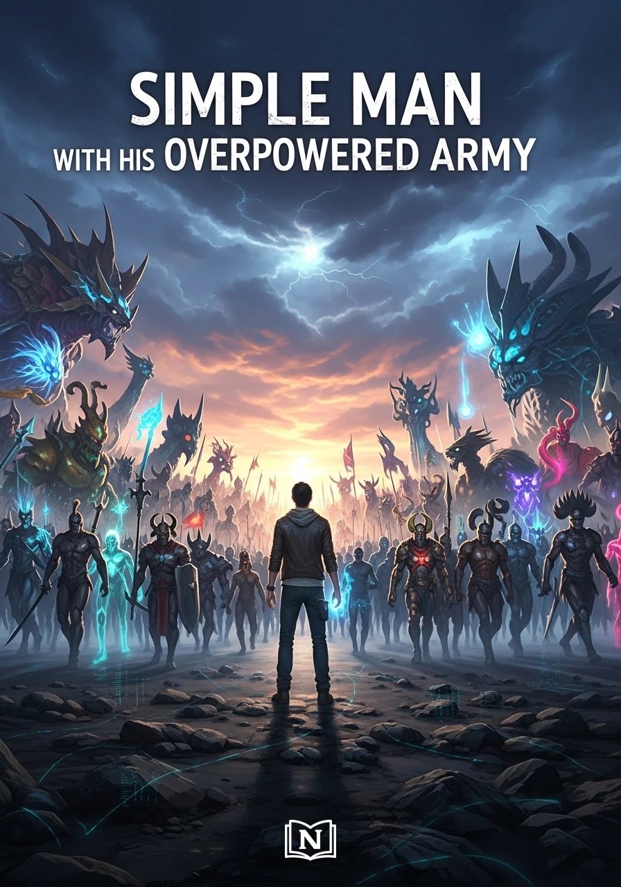 Simple man with his overpowered army Novel