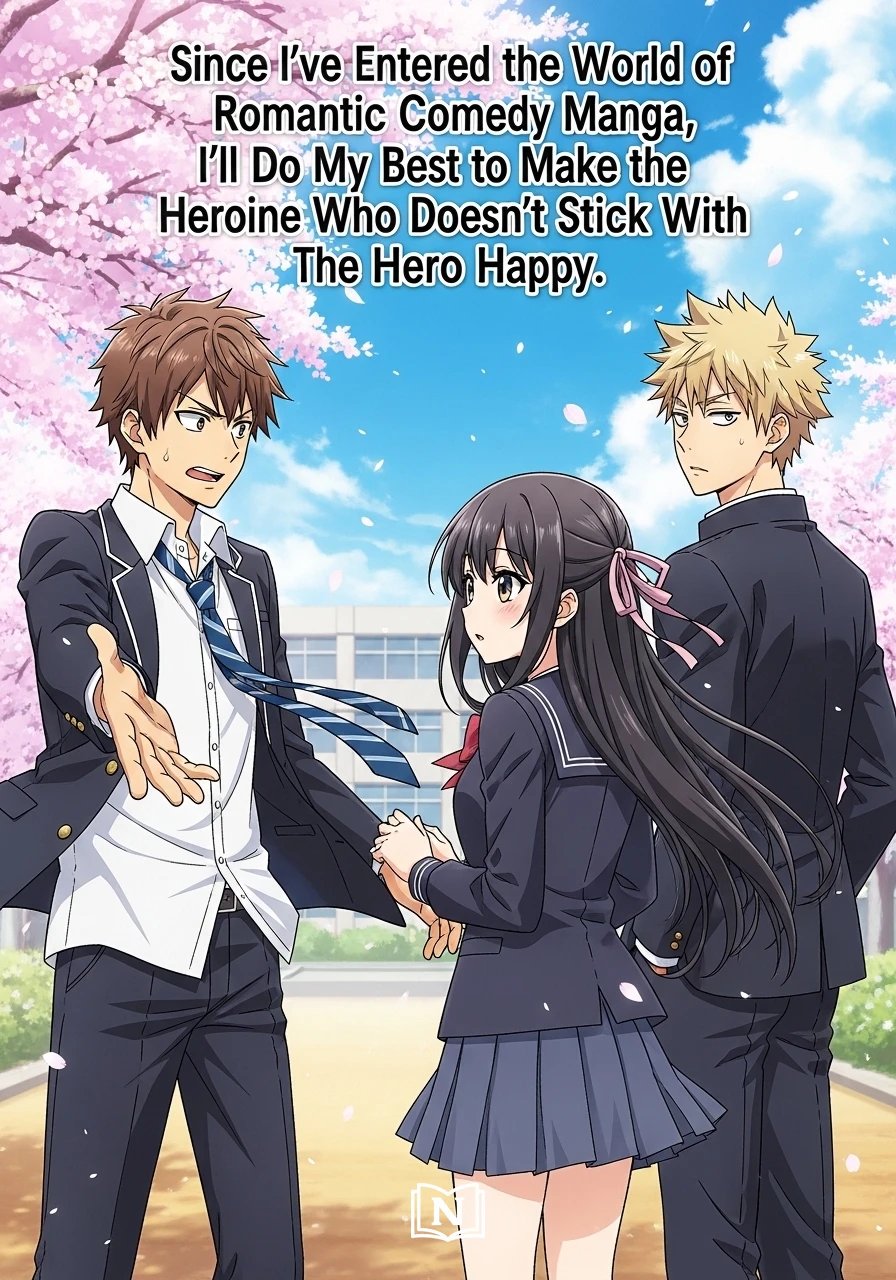 Since I’ve Entered the World of Romantic Comedy Manga, I’ll Do My Best to Make the Heroine Who Doesn’t Stick With the Hero Happy. Novel