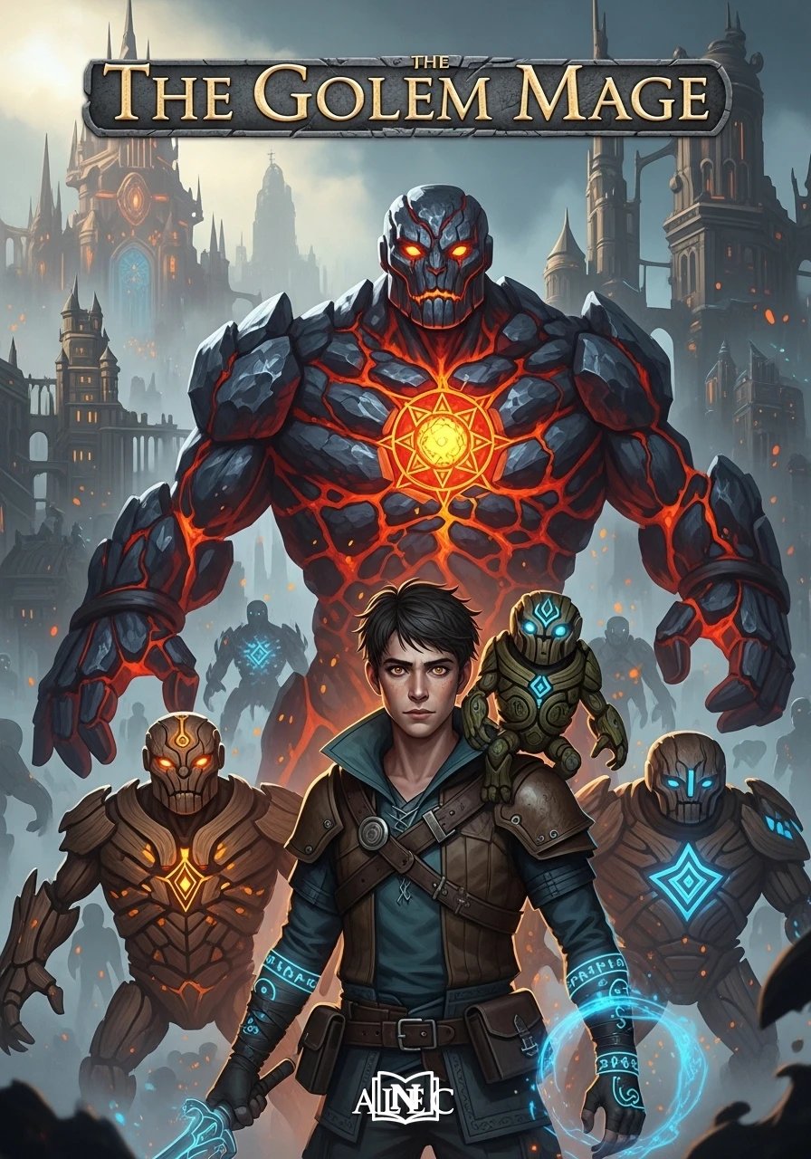 The Golem Mage Novel