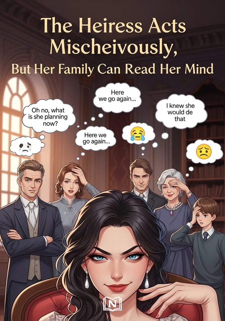 The Heiress Acts Mischievously, But Her Family Can Read Her Mind Novel