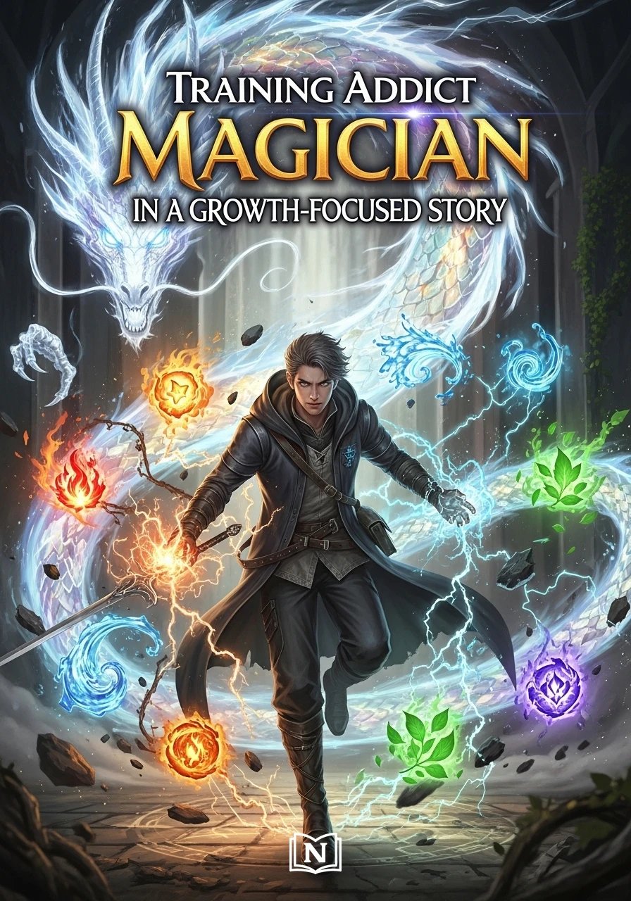 Training Addict Magician in a Growth-Focused Story Novel