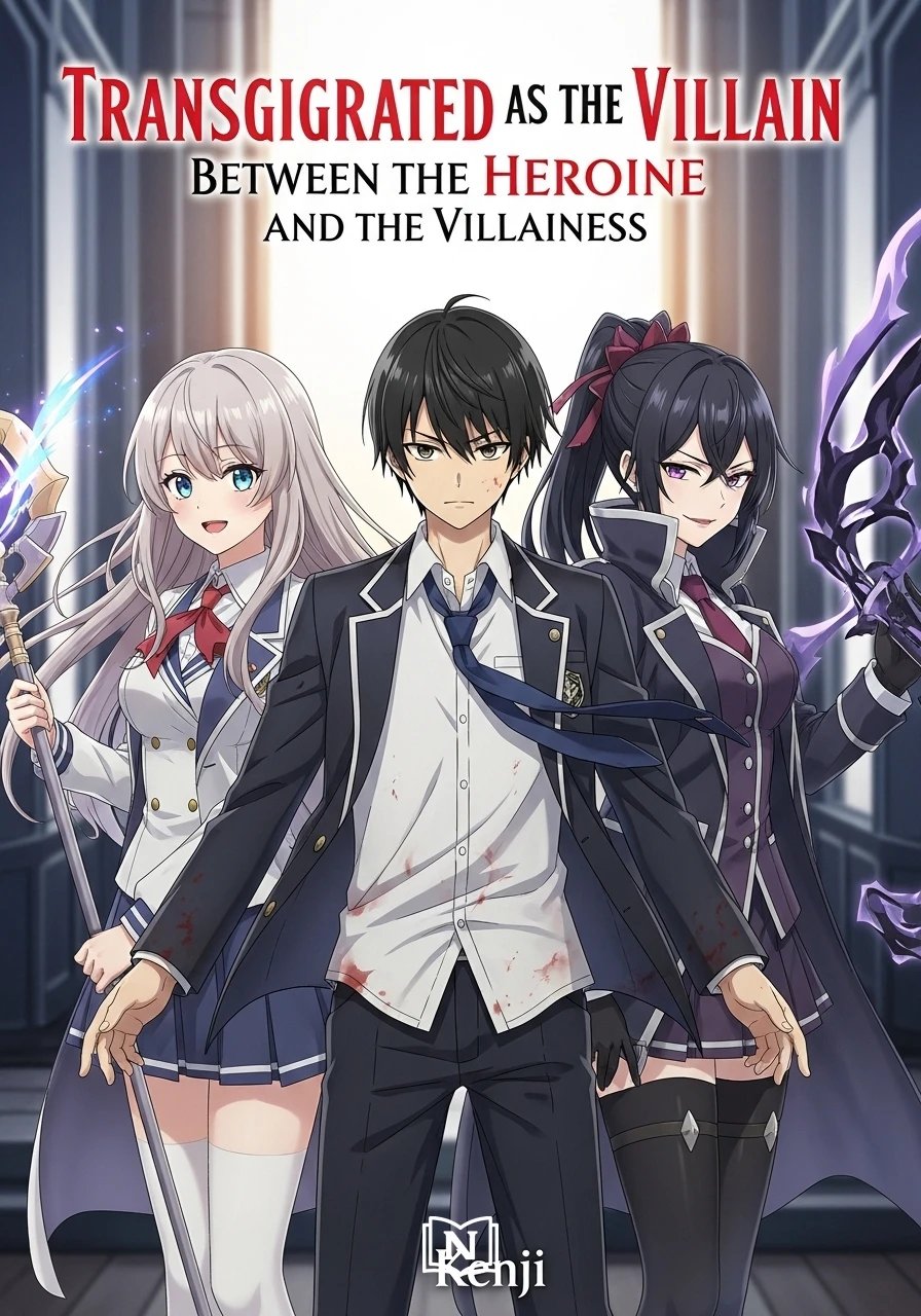 Transmigrated as the Villain Between the Heroine and the Villainess Novel