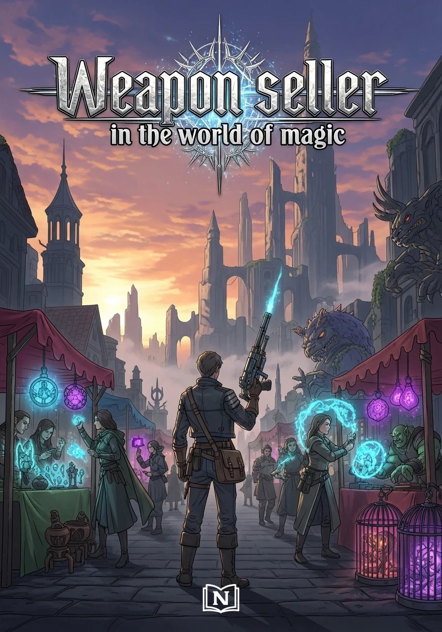 Weapon seller in the world of magic Novel