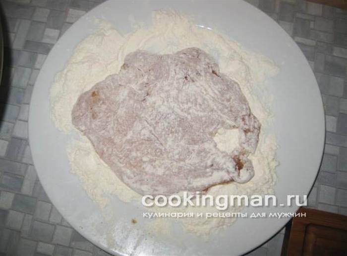 рецепт шніцеля з курки