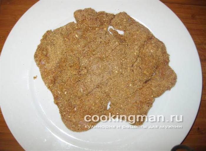 рецепт шніцеля з курки