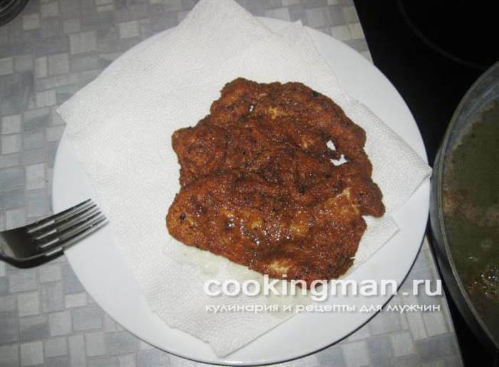 рецепт шніцеля з курки