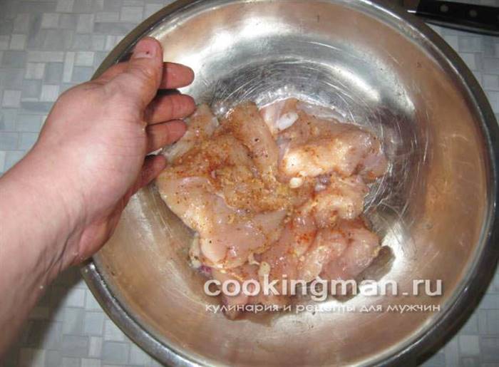 рецепт шніцеля з курки